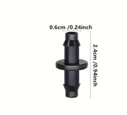 Złączka do rurek 4-5 mm 1 zł za 2 szt.