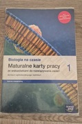 Biologia na czasie 1 Maturalne karty pracy.