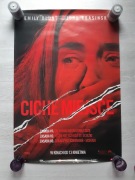 Plakat kinowy z filmu Ciche miejsce horror Blunt