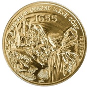 Moneta 2zł 350-lecie Obrony Jasnej Góry