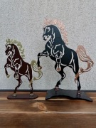 Metalowa ozdoba koń duży