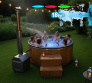 BALIA Ogrodowa Jacuzzi 200cm PIEC ZEWNĘTRZNY AKRYL Hydromasaż 18x = Wycena