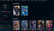 Konto League of Legends diament / master EUNE / 286 skinów