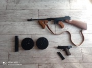 pistolet maszy asg thompson m1928a1 +colt 1911
