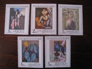 Malarstwo ** seria kompletna z 1982 roku czyste 