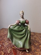 Angielska figurka dama porcelana Royal Doulton "Michele" HN2234 17,5 cm