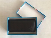 Portfel damski skórzany czarny duży