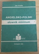 Jan Kośla - Słownik angielsko-polski 