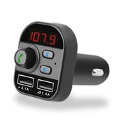 TRANSMITER FM BLUETOOTH DUAL - ŁADOWARKA USB