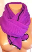 Szal Chusta Apaszka Panterka Purpurowy 73x53