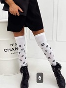 Zakolanówki Milena bez wzoru rozmiar Uniwersalny