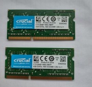 Pamięć ram Crucial 8gb DDR3(2x4gb)