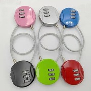 Zestaw 6 szt kłódka na siłownię do bagażu rowerowa 