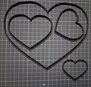 Foremki do Ciastek wykrojnik walentynki serca