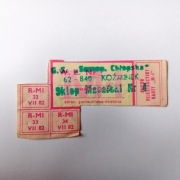 Kartka żywnościowa R-MI VII 1982