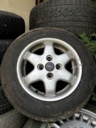 Alufelgi 13 4x100 z oponami wielosezon