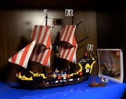 Unikat LEGO 6285 statek piracki Barracuda instrukcja prezent piraci