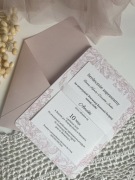 Zaproszenie na Pierwszą Komunię Świętą dla dziewczynki