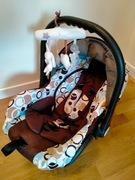 Fotelik samochodowy nosidełko Babyactive 0-11 kg