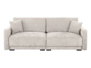 Sofa narożnik trzyosobowa Trix rozkładana z pojemnikiem beżowa