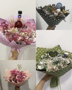 Bukiety jadalne/ ze zdrapek urodziny ślub