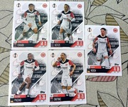 Topps Match Attax Zestaw 5 kart Eintracht Frankfurt