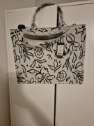 Ochnik torebka shopper w kwiaty nowa z metką