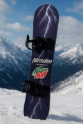 Deska snowboardowa Adrenaline x MountainDew - limitowany nakład