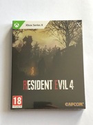 / Resident Evil 4 Steelbook Edition / Xbox Series X Nowa Folia