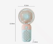 Elektryczny mały wiatrak z kablem w opakowaniu