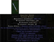 Diablo 2 Resurrected Błękitny gniew Non Ladder