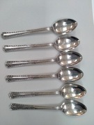 Posrebrzane angielskie łyżeczki 