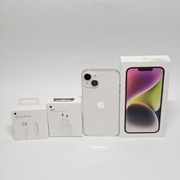iPhone 14 Starlight 128 GB Stan Bardzo Dobry + Dodatki