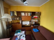 Drzewotechnika meblościanka PRL regał Vintage wysoki połysk 