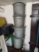 Duże gary, garnki, kotły 