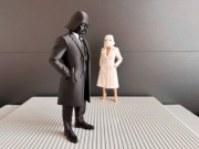 Figurka Darth Vader "Boss Office" – czarny mat 