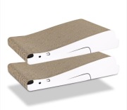 Drapak dla kota z tektury falistej legowisko zabawka dla kota 2 sztuki