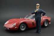 Enzo Ferrari Figurka 1:18 Burago F40 250GTO BBR