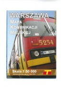 ZTM Warszawa - Mapa komunikacji miejskiej - stan na 1.03.2005 r.