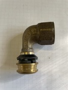 VIEGA RAXOFIX KOLANO ŁUK PRZEJŚCIOWY 16MM x 1/2 GW ZŁĄCZKI ZACISKOWE