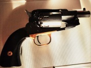 Sprzedam rewolwer czarnoprochowy Remington Birdhead -kaliber.44.-3" czarny
