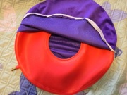 Dmuchana poduszka rehabilitacyjna z otworem, odleżyny, hemoroidy, operacja