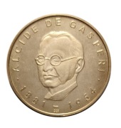 3 talar europy srebro 0,925 Alcide de Gasperi