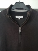 Calvin Klein męski sweter golf L jak nowy rozpinany 