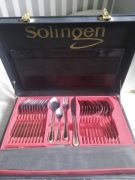 Komplet sztućców dla 12 osób – stal nierdzewna 18/10 Solingen