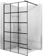 Ścianka prysznicowa BLER-1 BLACK NANO 100x195 REA