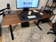 Silver Monkey Stelaż elektryczny EDF-180 black + blat IKEA