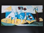 Obraz Picasso La Joie De Vivre Au Antopolis 100x50