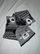 Szapka+szalik dla dziecka 