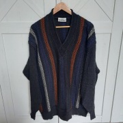 Carlo Colucci sweter wełna XXL 